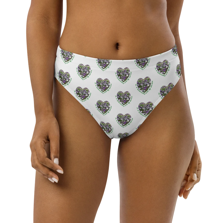 Symmetrical Shield Green All-Over Bikini Bottoms product image (5)