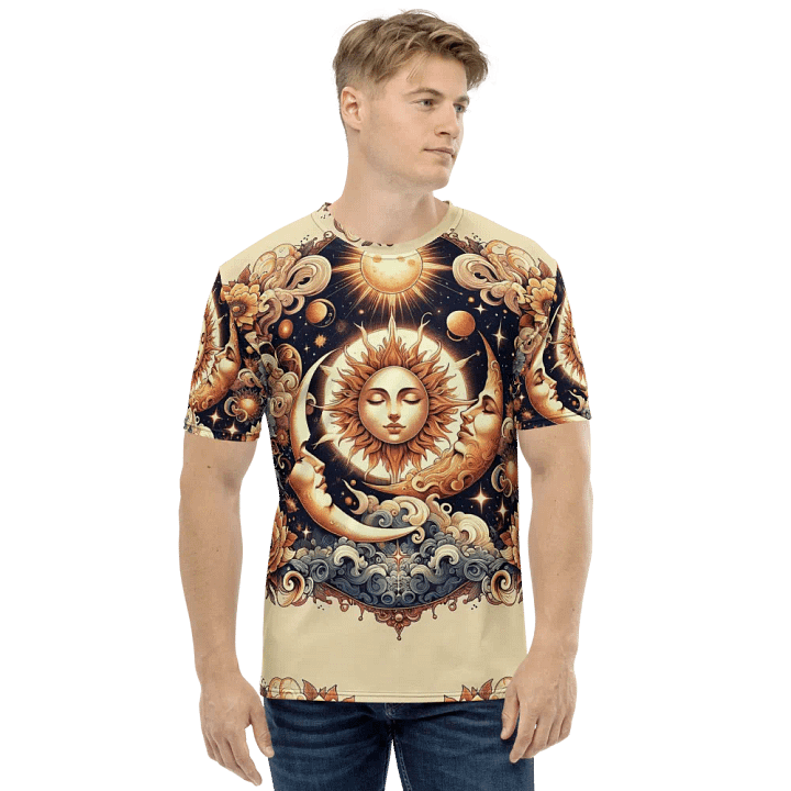 All-Over Print Crew Neck T-Shirt product image (1)