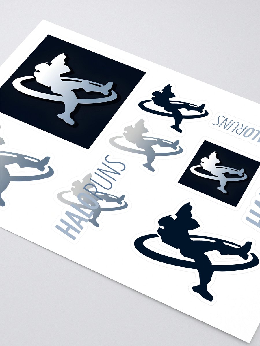HaloRuns Sticker Sheet product image (2)
