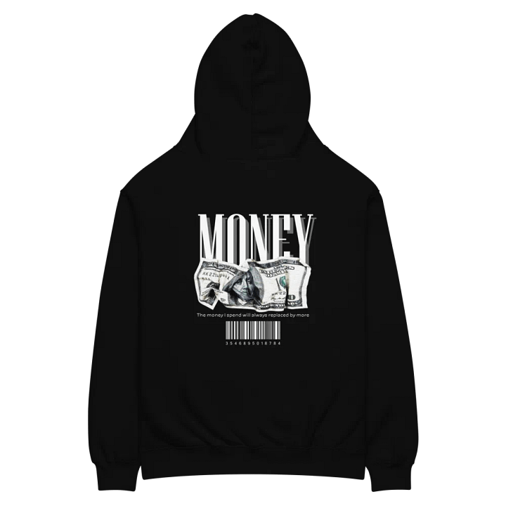 "Money" Premium Unisex Hoodie - Graphic Front & Back Print Oversized Hoodie product image (1)
