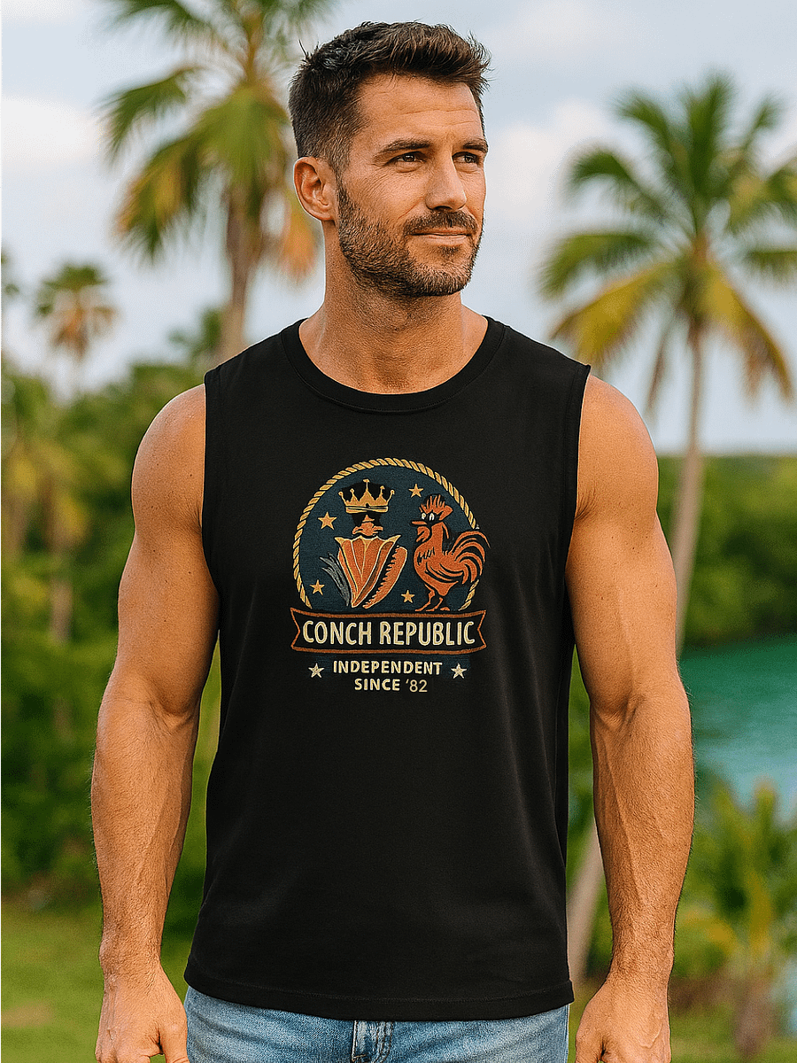 Conch Republic Keys West Men's Tank Top product image (1)