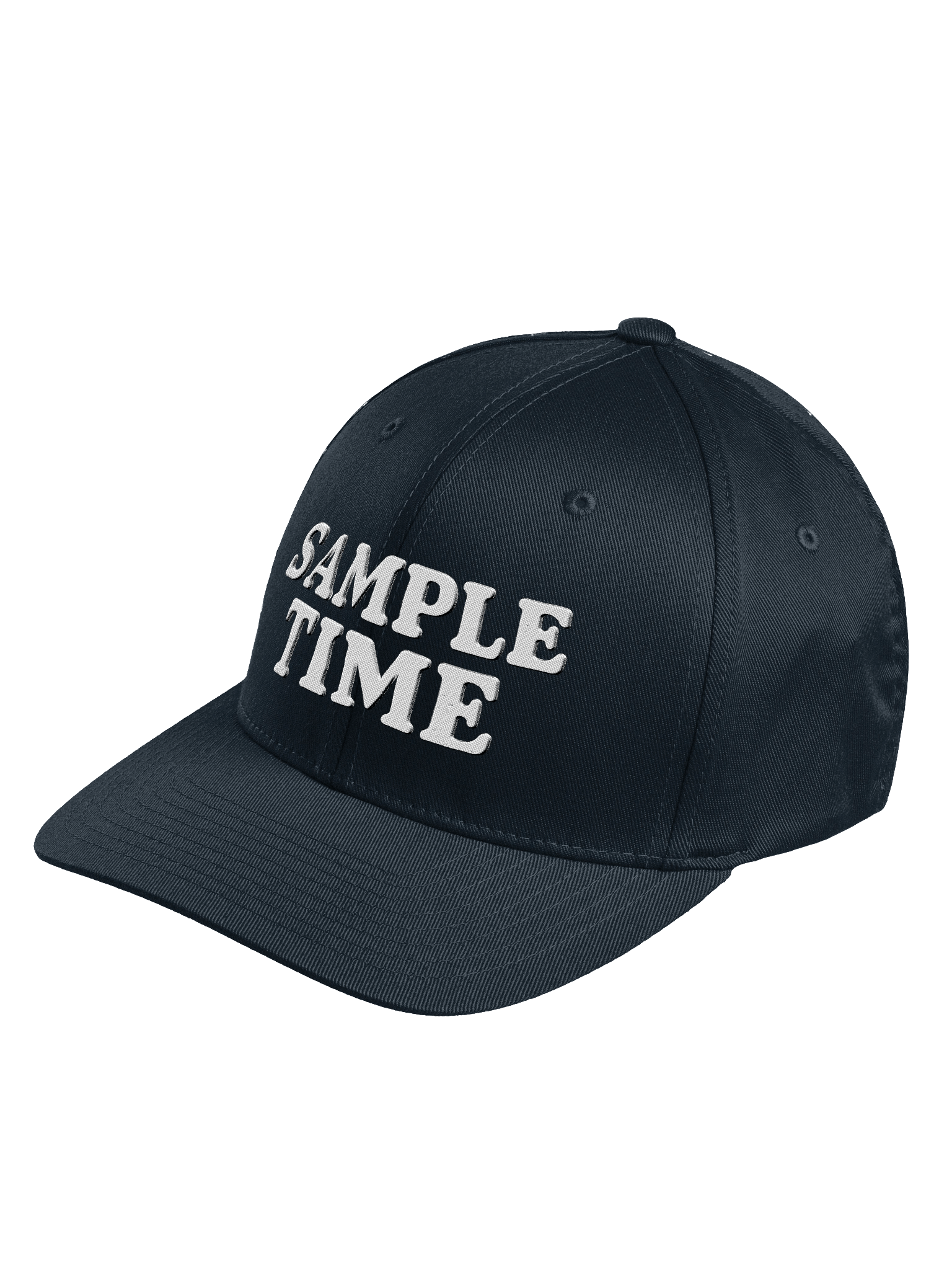Bold White SAMPLE TIME Cap product image (9)