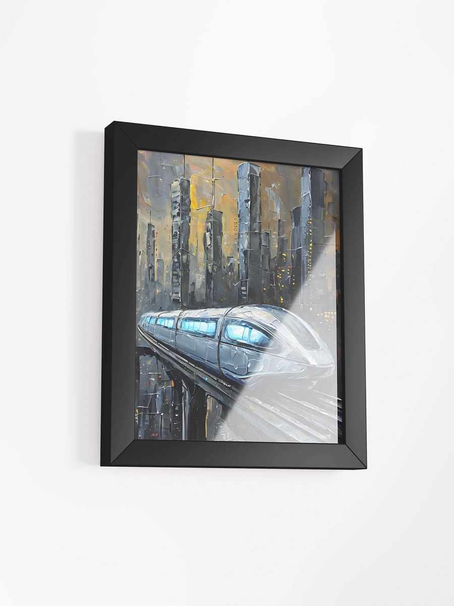 Futuristic Cityscape Framed Poster product image (3)