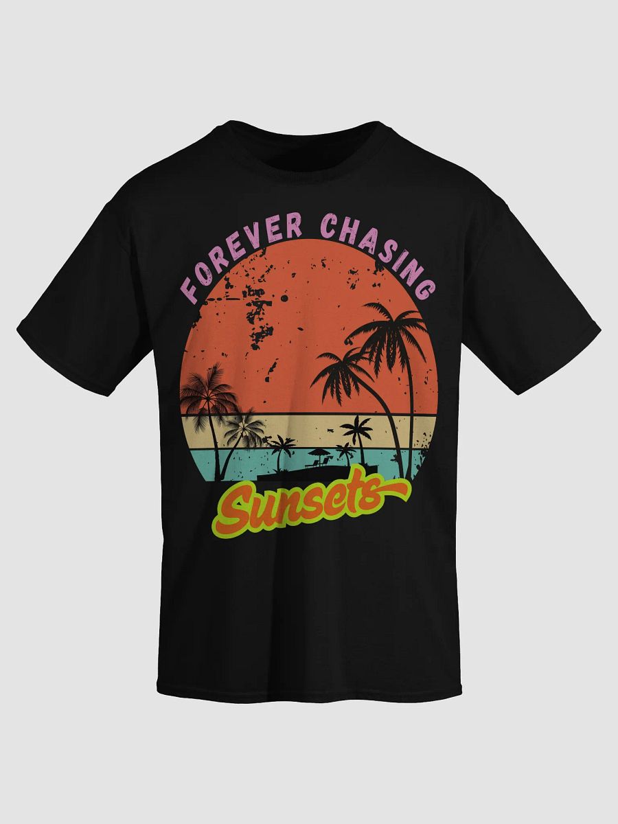 Vintage Sunset Vibes Tee – "Forever Chasing Sunsets" product image (5)