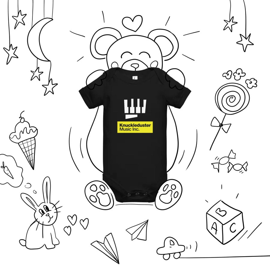 Knuckleduster Music Baby Onesie product image (7)