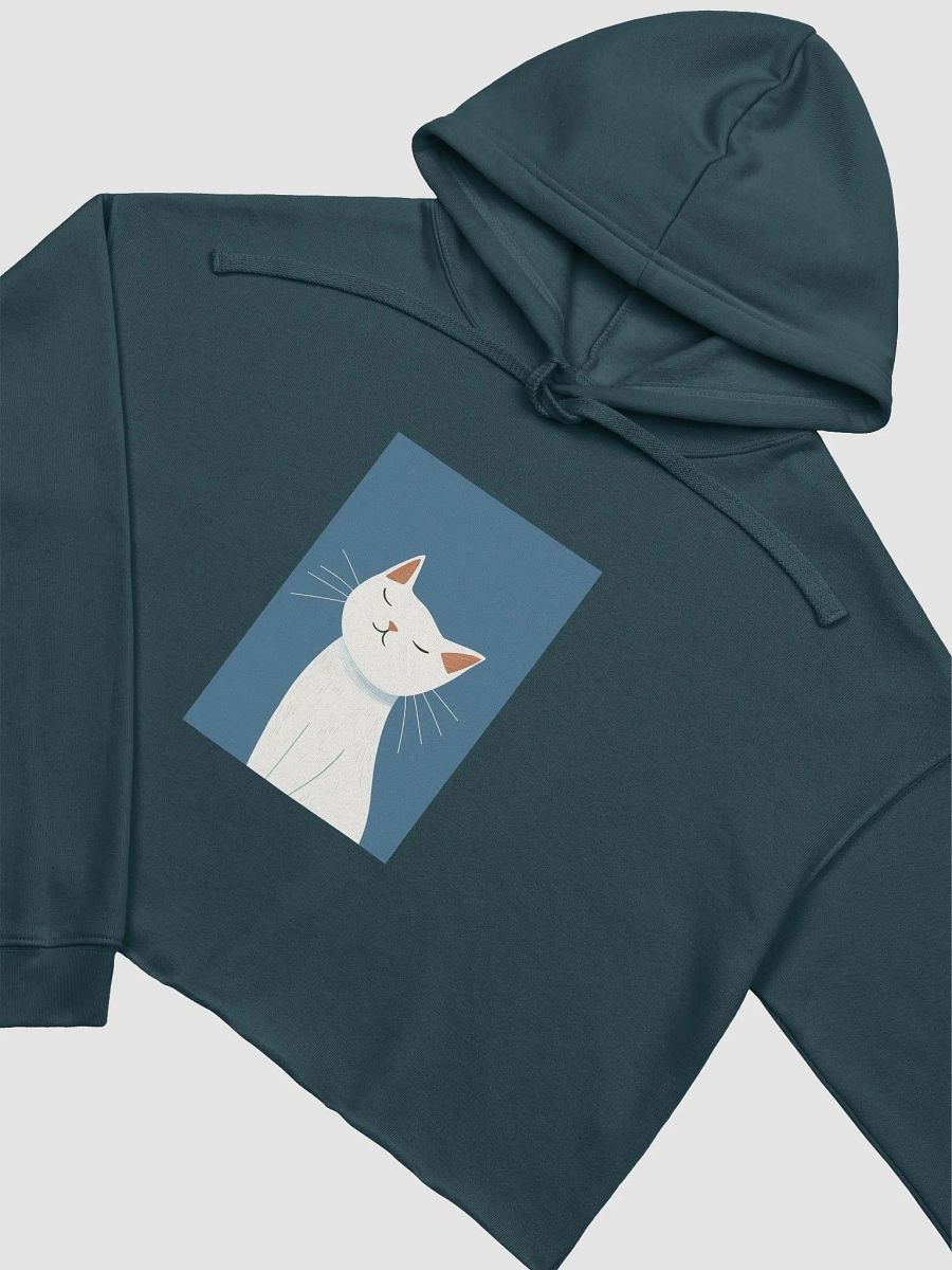 Boho Style Kitty Crop Hoodie product image (20)