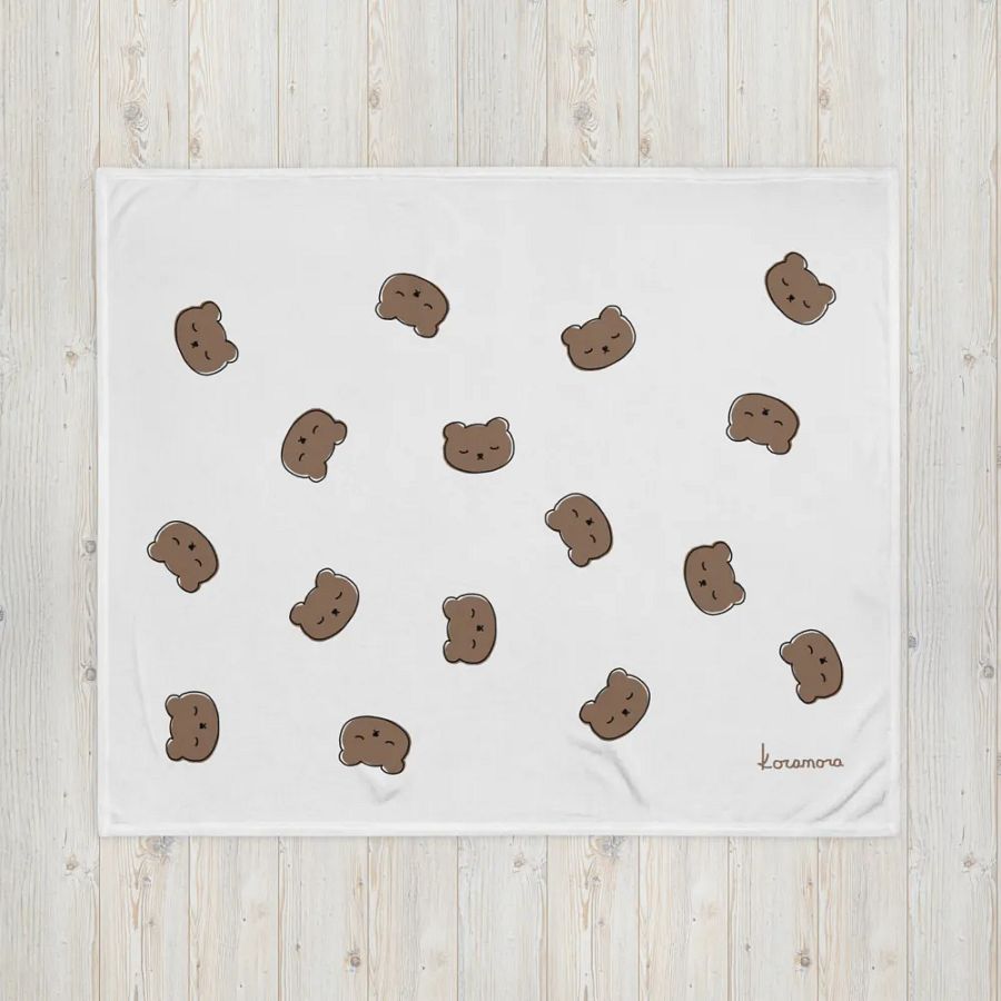 Sleepy Bear Throw Blanket product image (4)