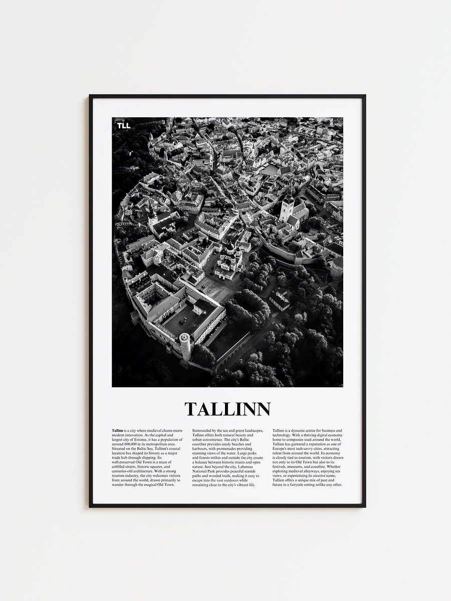 Tallinn 03 Newspaper Poster product image (1)