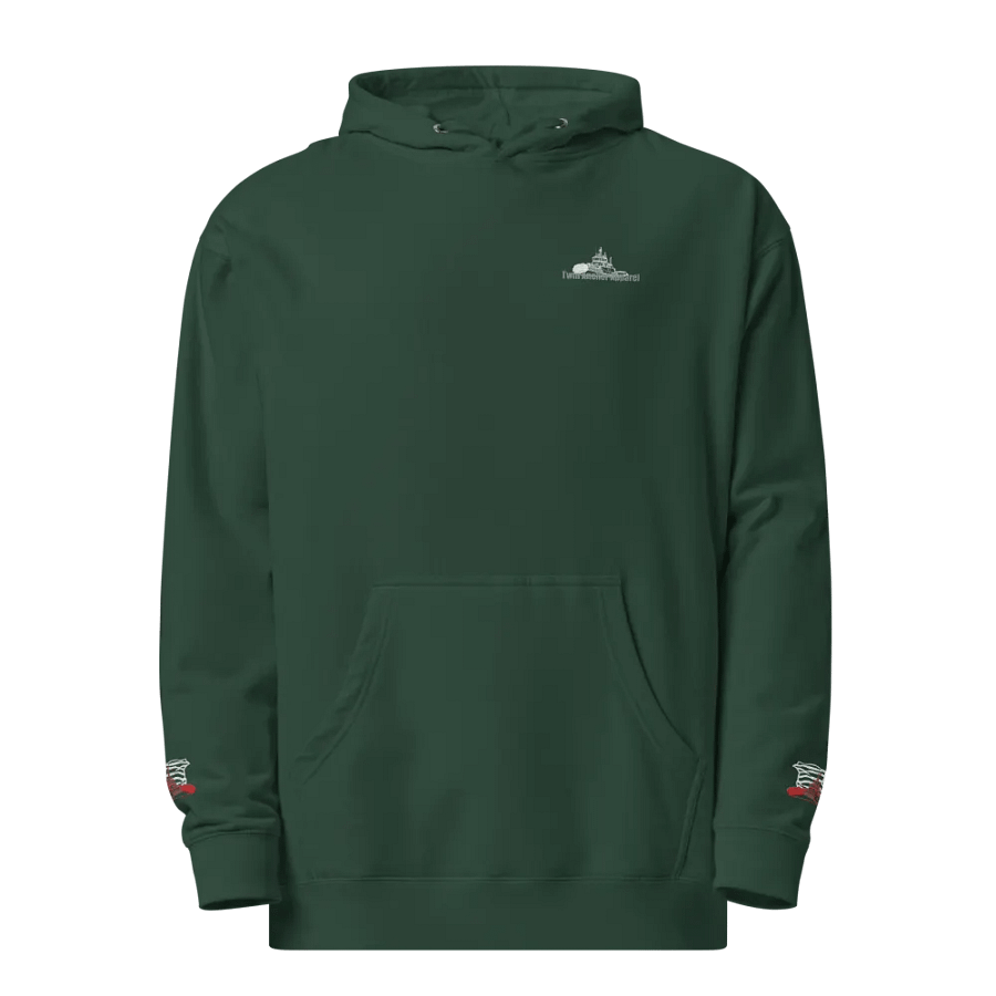 Twin Anchor Apparel Logo Front & sleeves (embroidered)Hoodies product image (2)