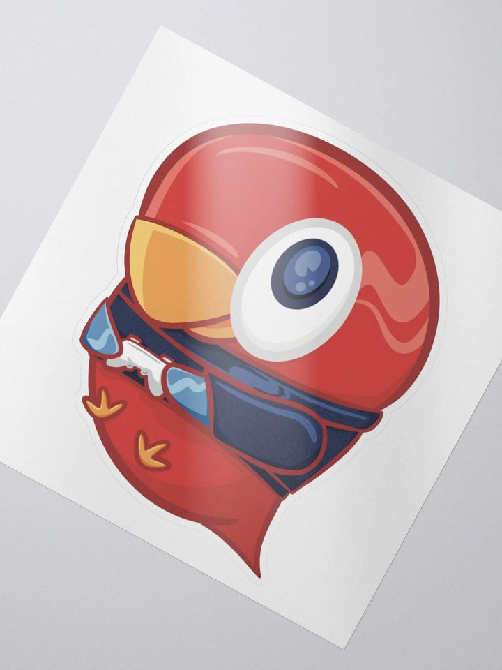 Gamer Parrot Sticker product image (2)