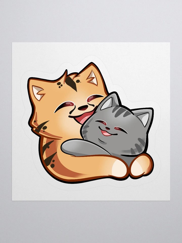 Cheetah x Piko Hug Sticker product image (2)