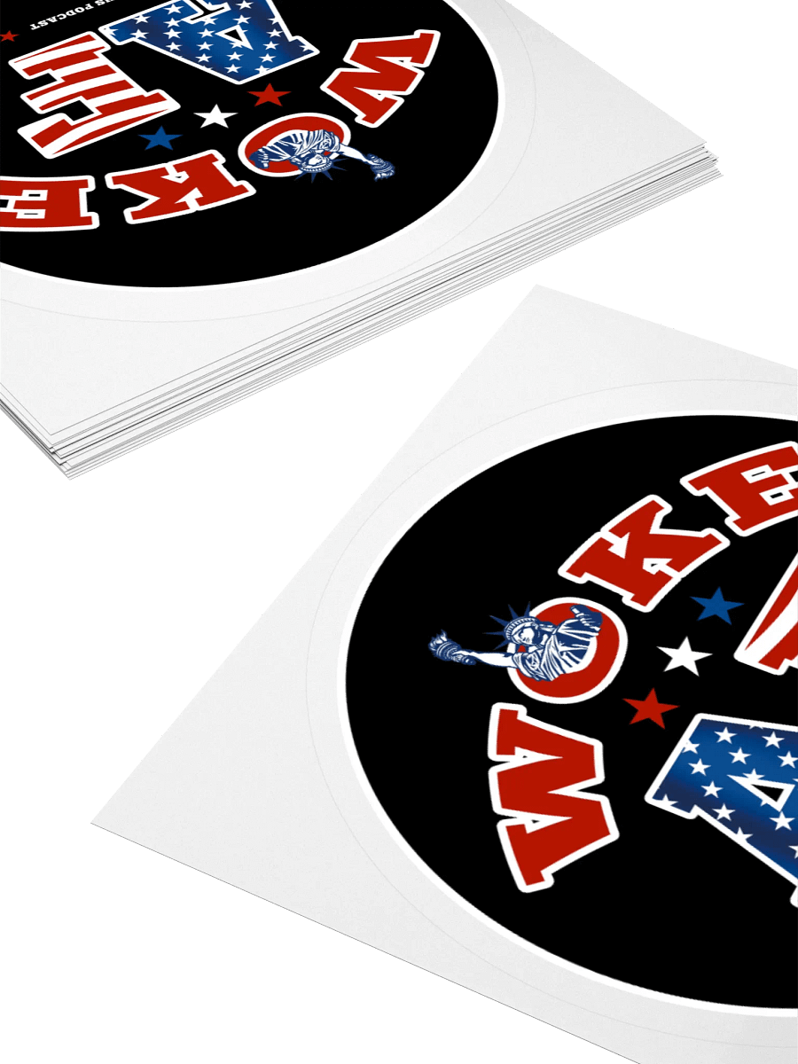 WOKE AF Titus Podcast Sticker product image (10)