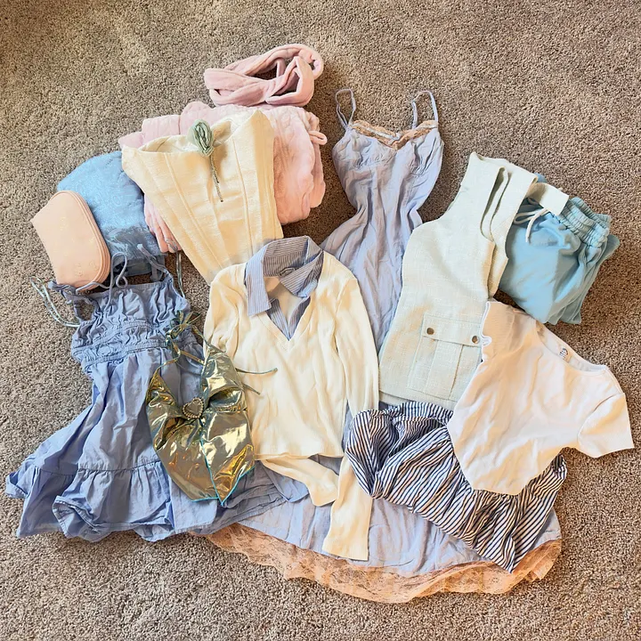 BLUE boss - preloved set product image (1)