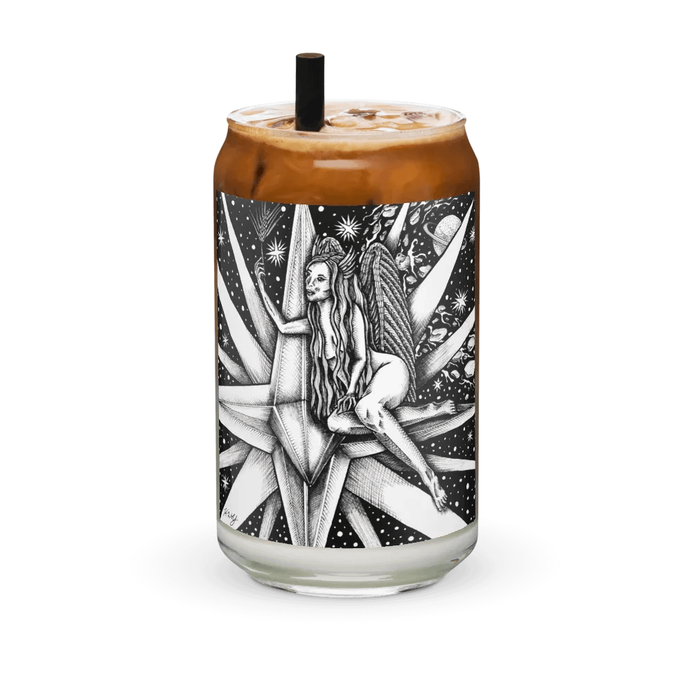 Virgo Zodiac Can-Shaped Glass product image (2)