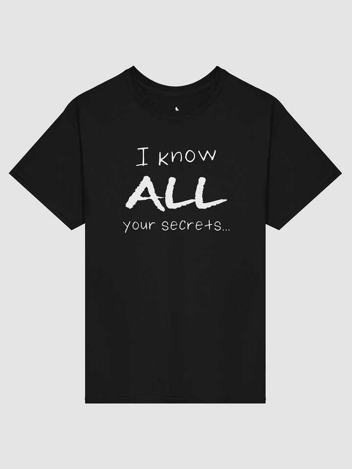 All Your Secrets Quote Shirt product image (1)