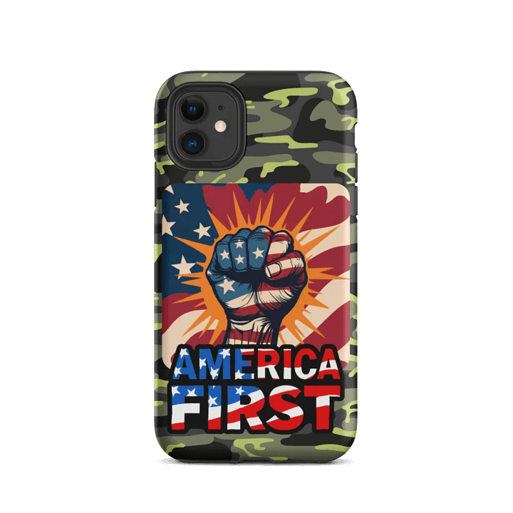 iPhone Tough Case: America First product image (2)