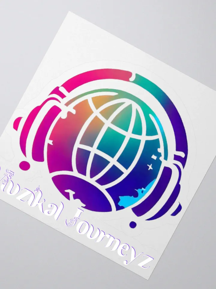 Muzikal Journeyz Kiss Cut Stickers product image (2)