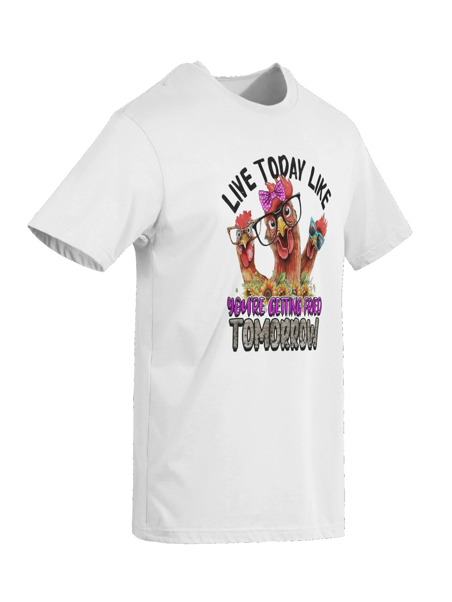 Fried Tomorrow Chickens Graphic Tee product image (9)