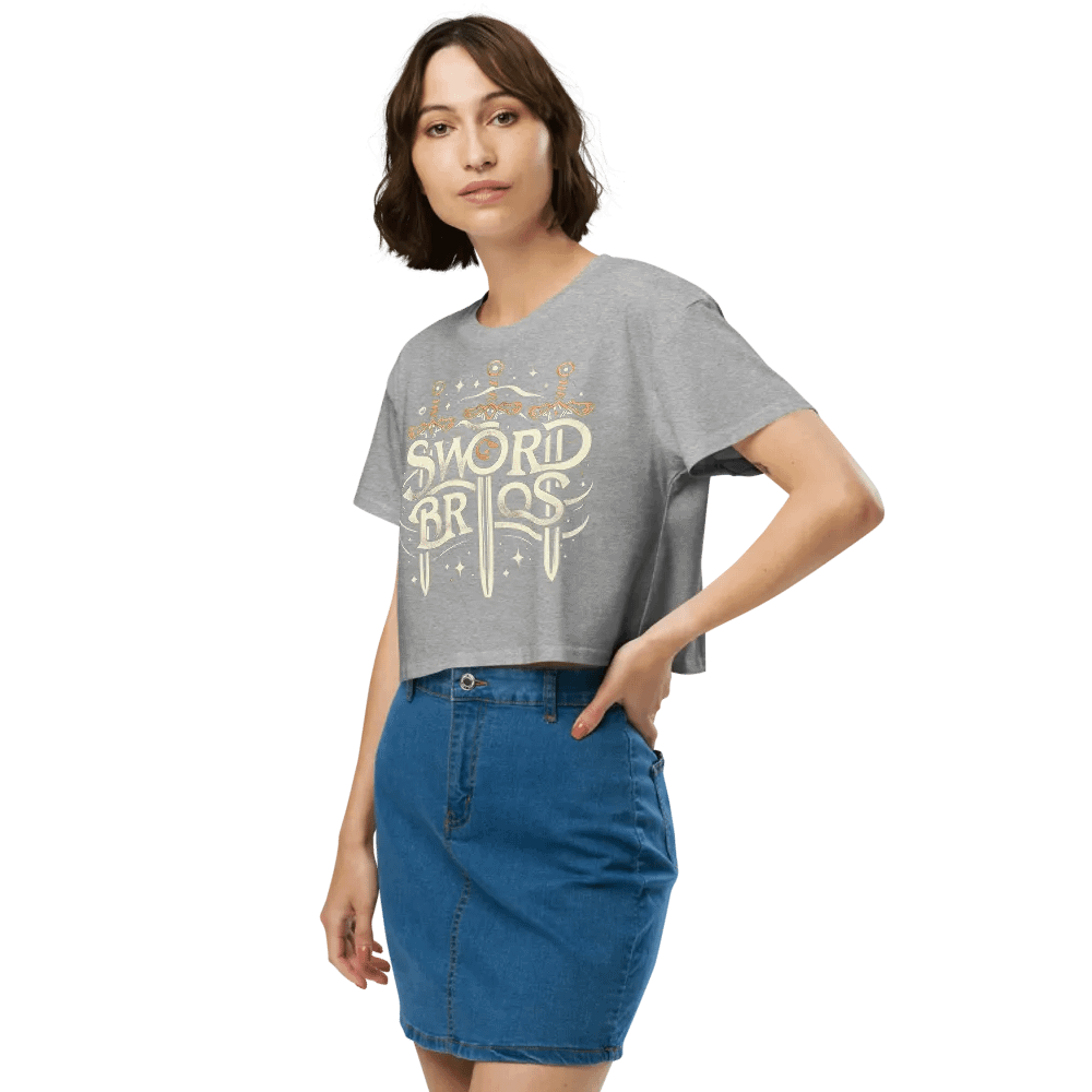 Sword Bros Crop Top product image (5)