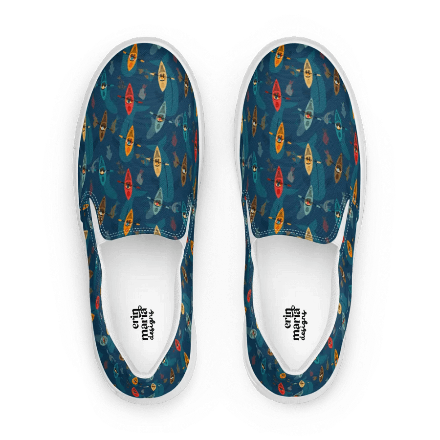 Underwater Surprise - Mens Slip On Canvas Shoes product image (1)