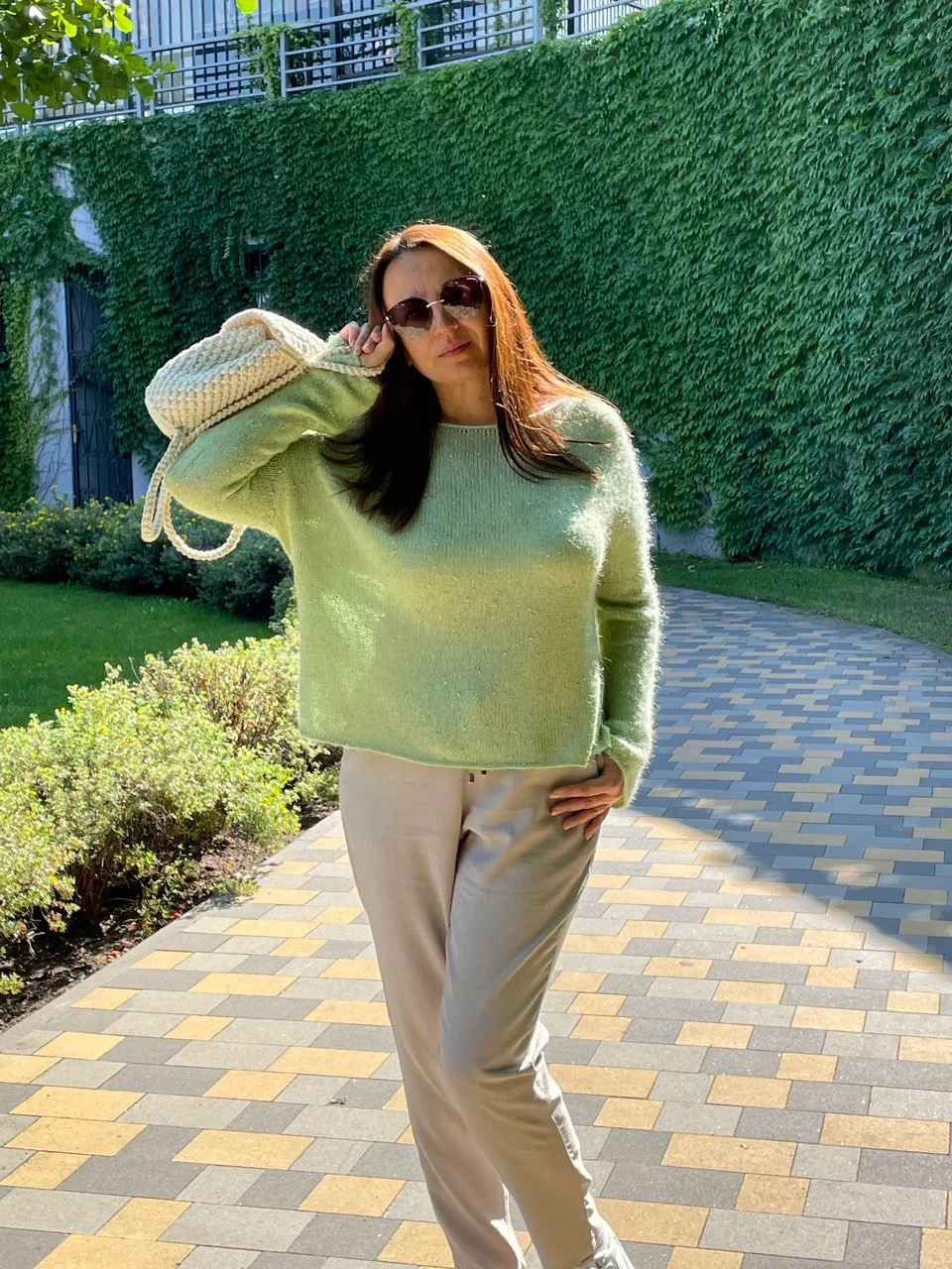 Мастер-класс Джемпер с бусинами product image (8)