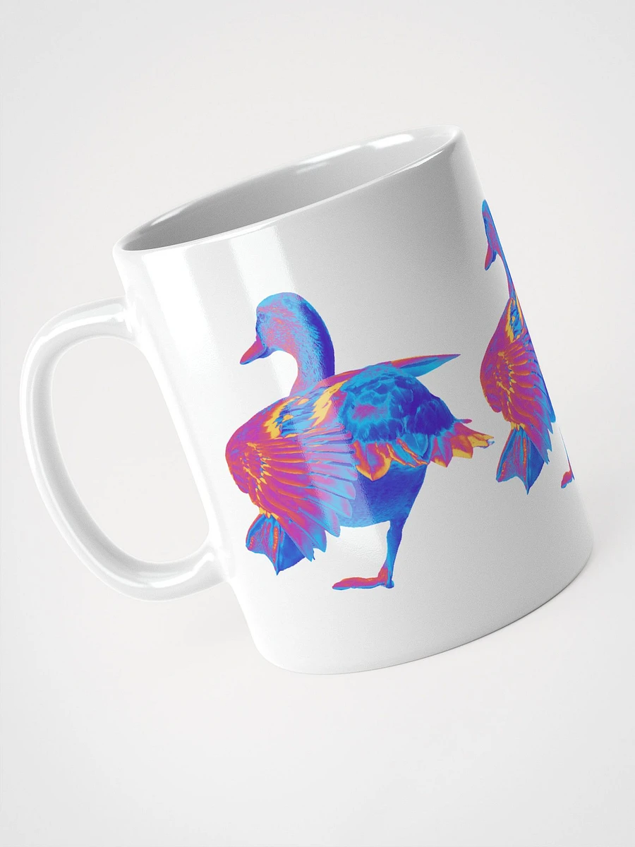 Funky Neon Pink and Blue Duck Mug product image (5)