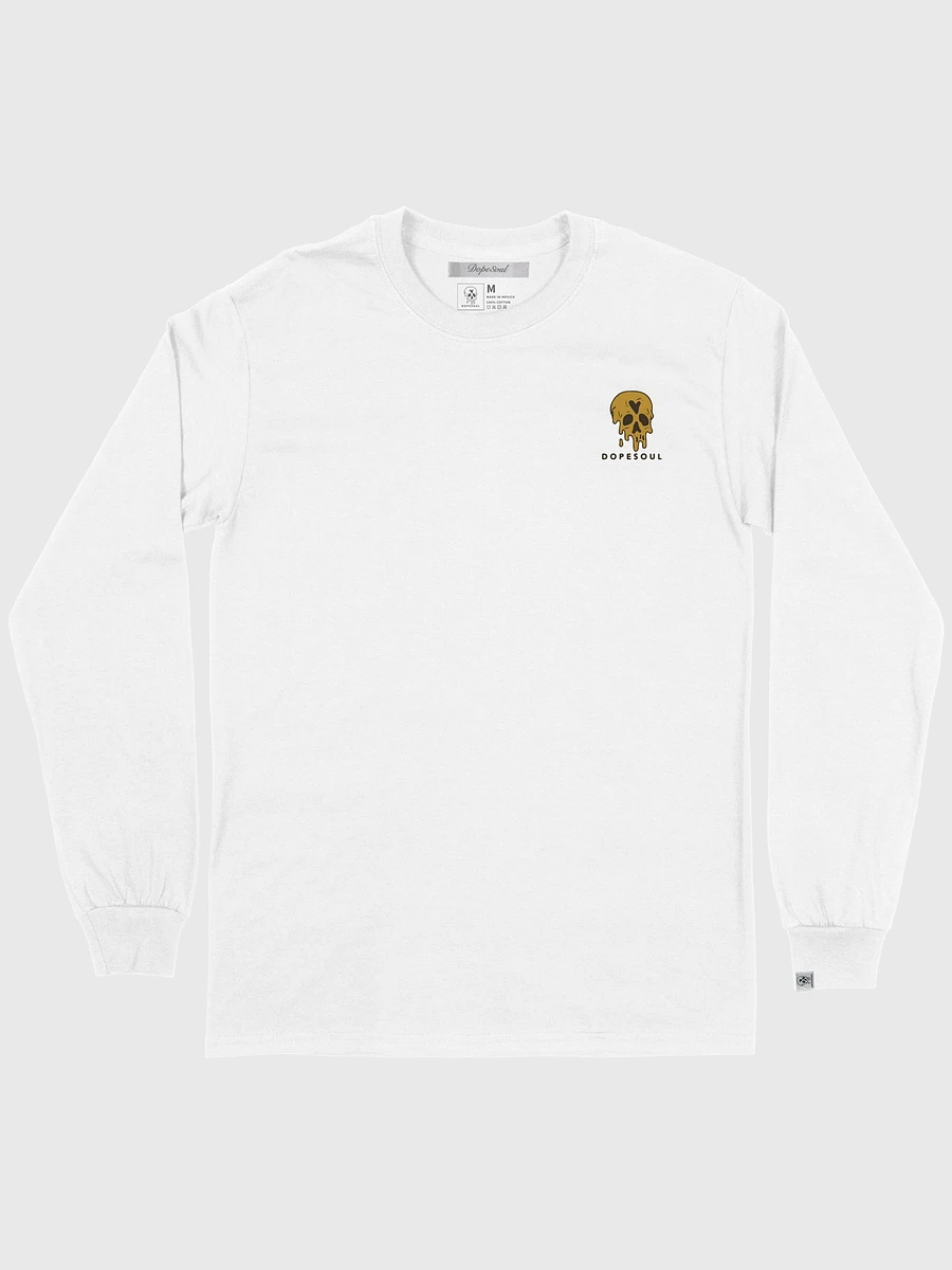 WHITE TWO-COLOR SKULL L/S product image (1)