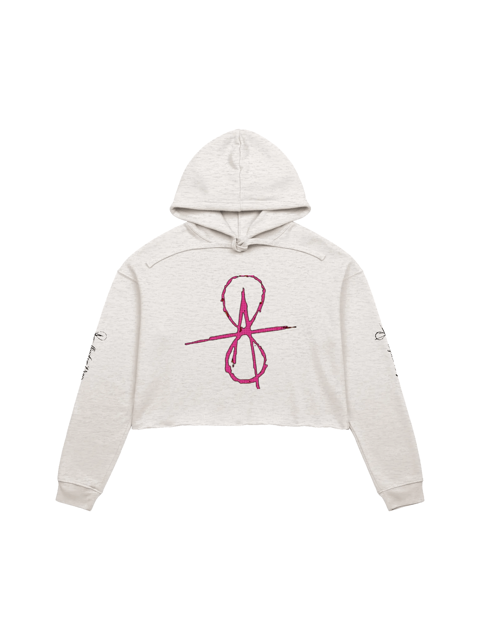 Balance: Magenta Crop Hoodie product image (1)