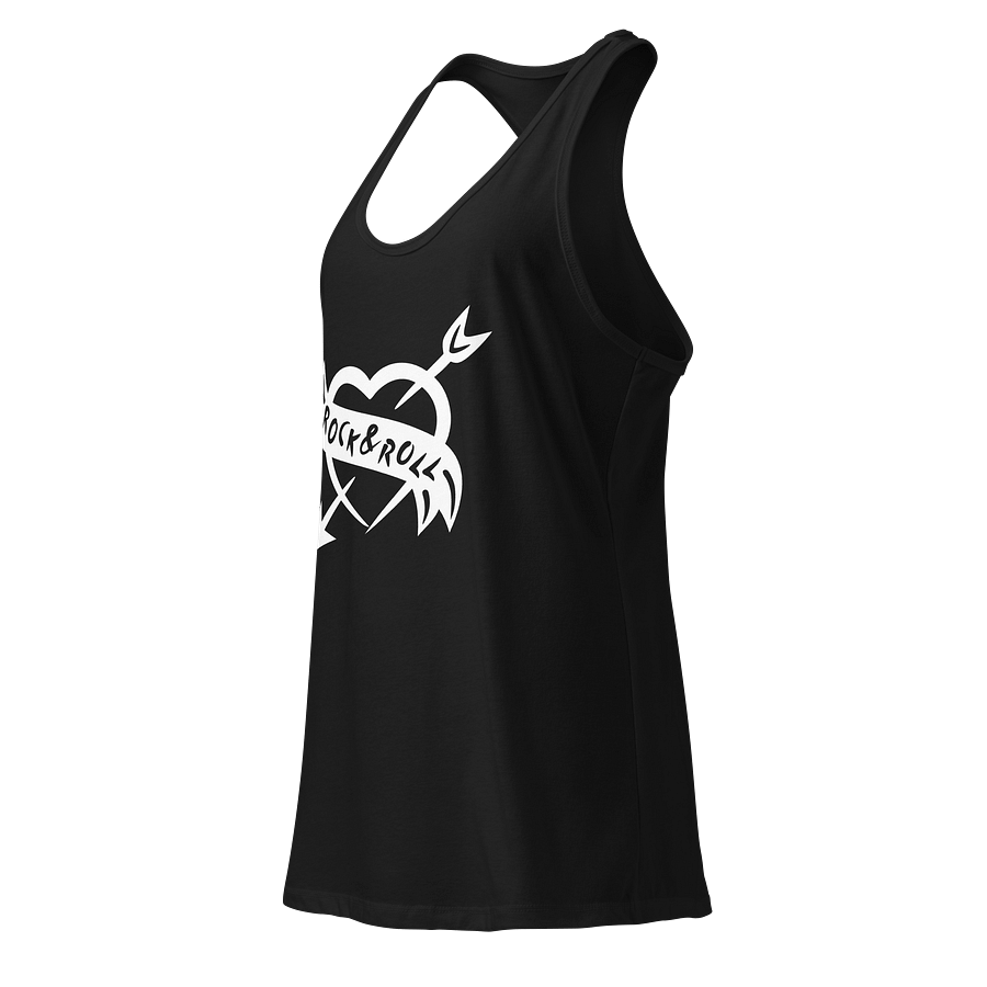 Rock & Roll Heart Strike Racerback Tank Top product image (3)