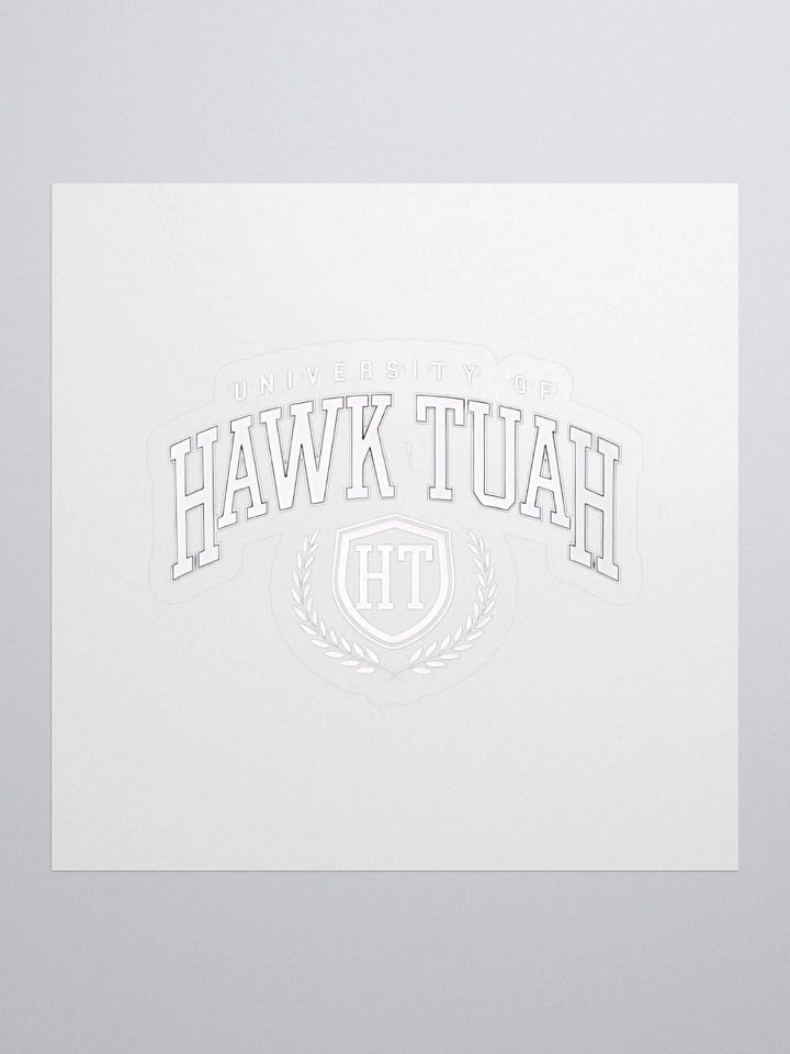 Hawk Tuah University Kiss Cut Stickers product image (1)