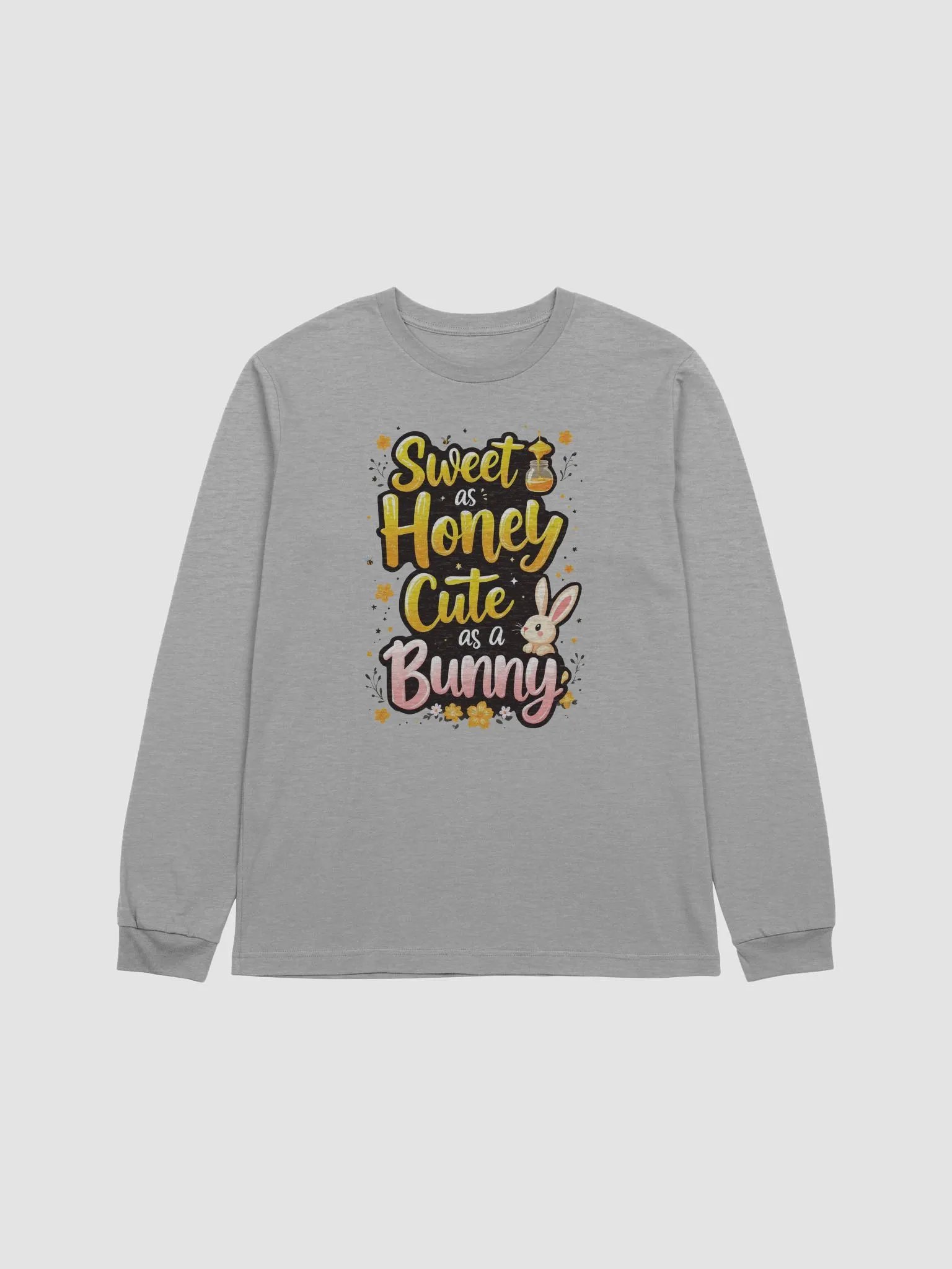 Sweet as Honey, Cute as a Bunny Long Sleeve Tee product image (15)