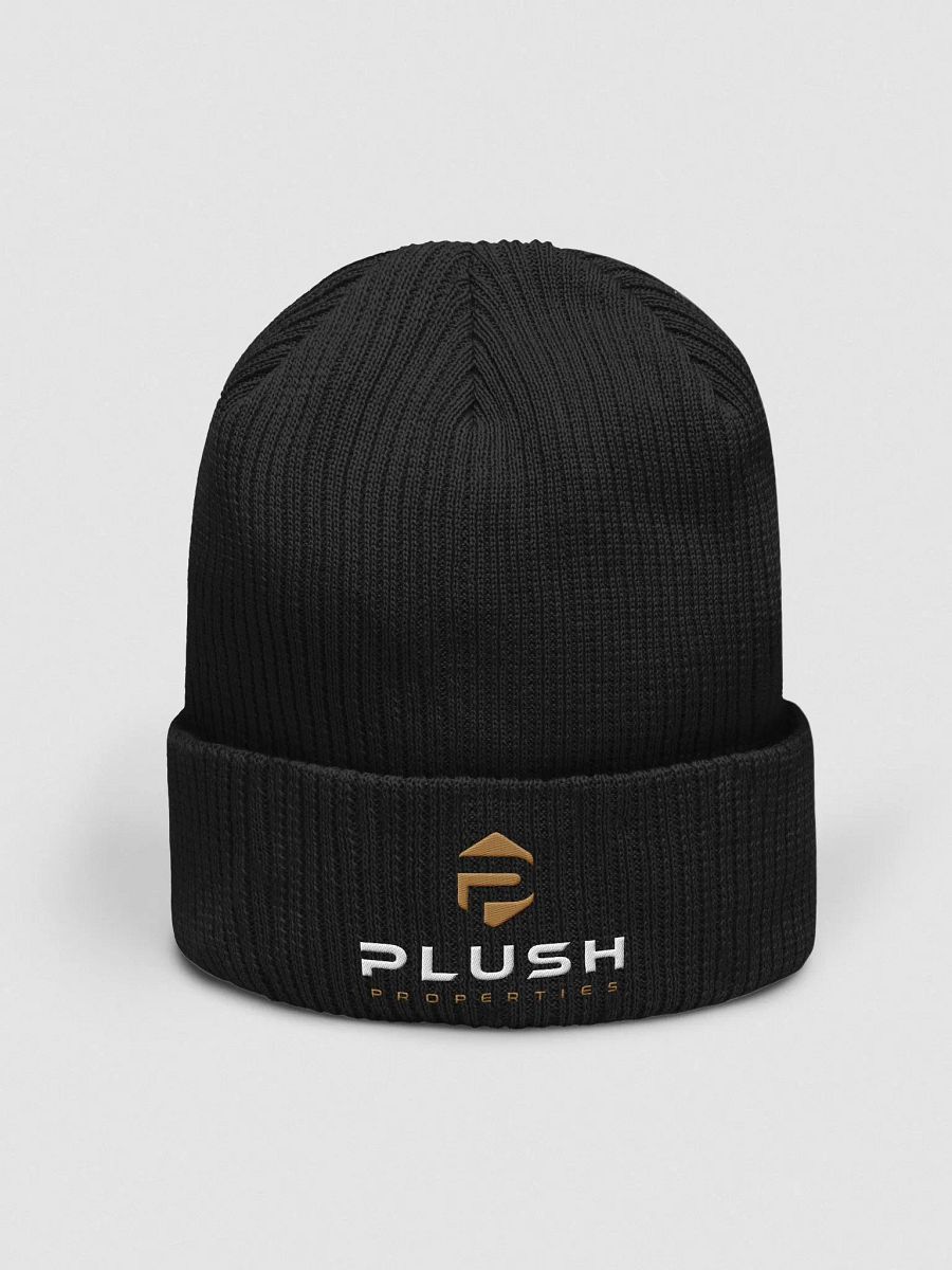Plush Unisex Organic Ribbed Beanie product image (8)