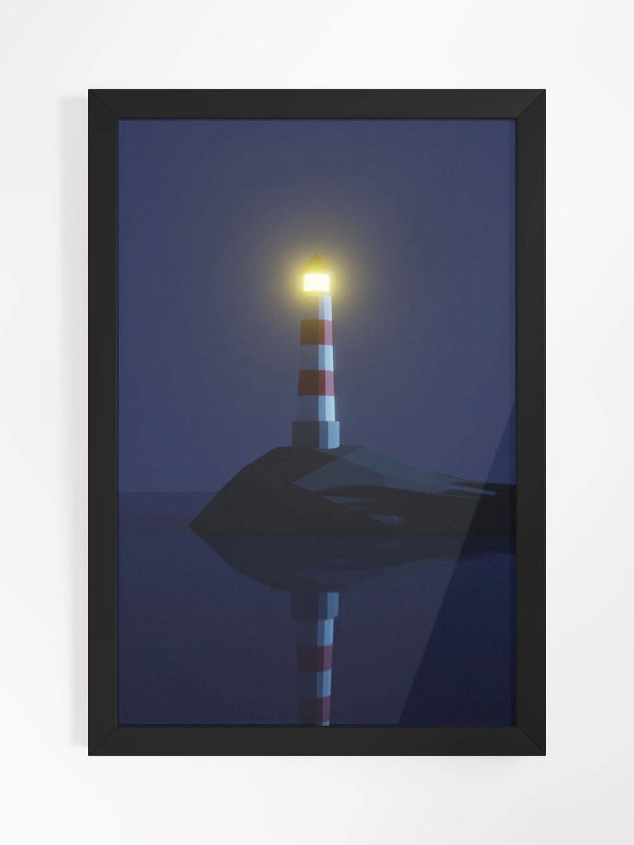 LowPloy Lighthouse Print product image (2)