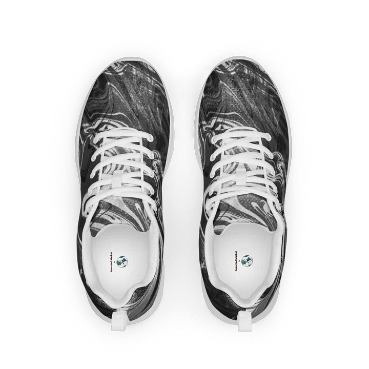 Marbled Waves Women's Athletic Shoes product image (1)