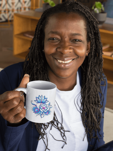 Blue Lotus Bloom - Mug product image (2)