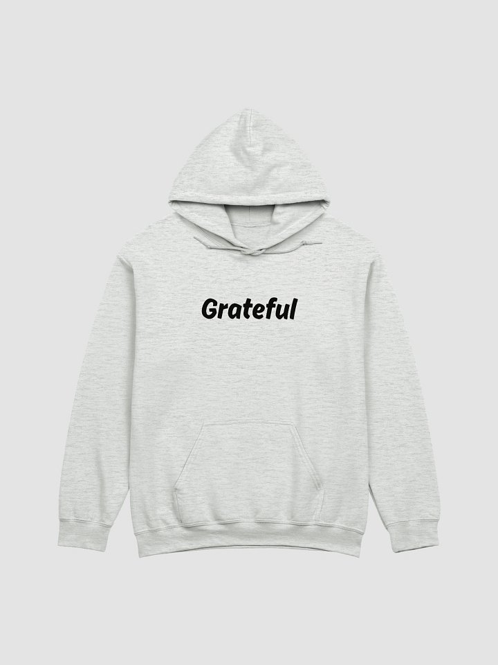 "Grateful" Upbeat Unisex Hoodie product image (2)