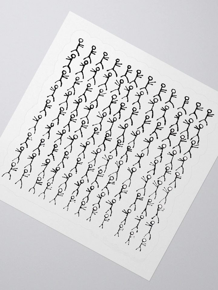 Men Sleep Walking Stickers product image (2)
