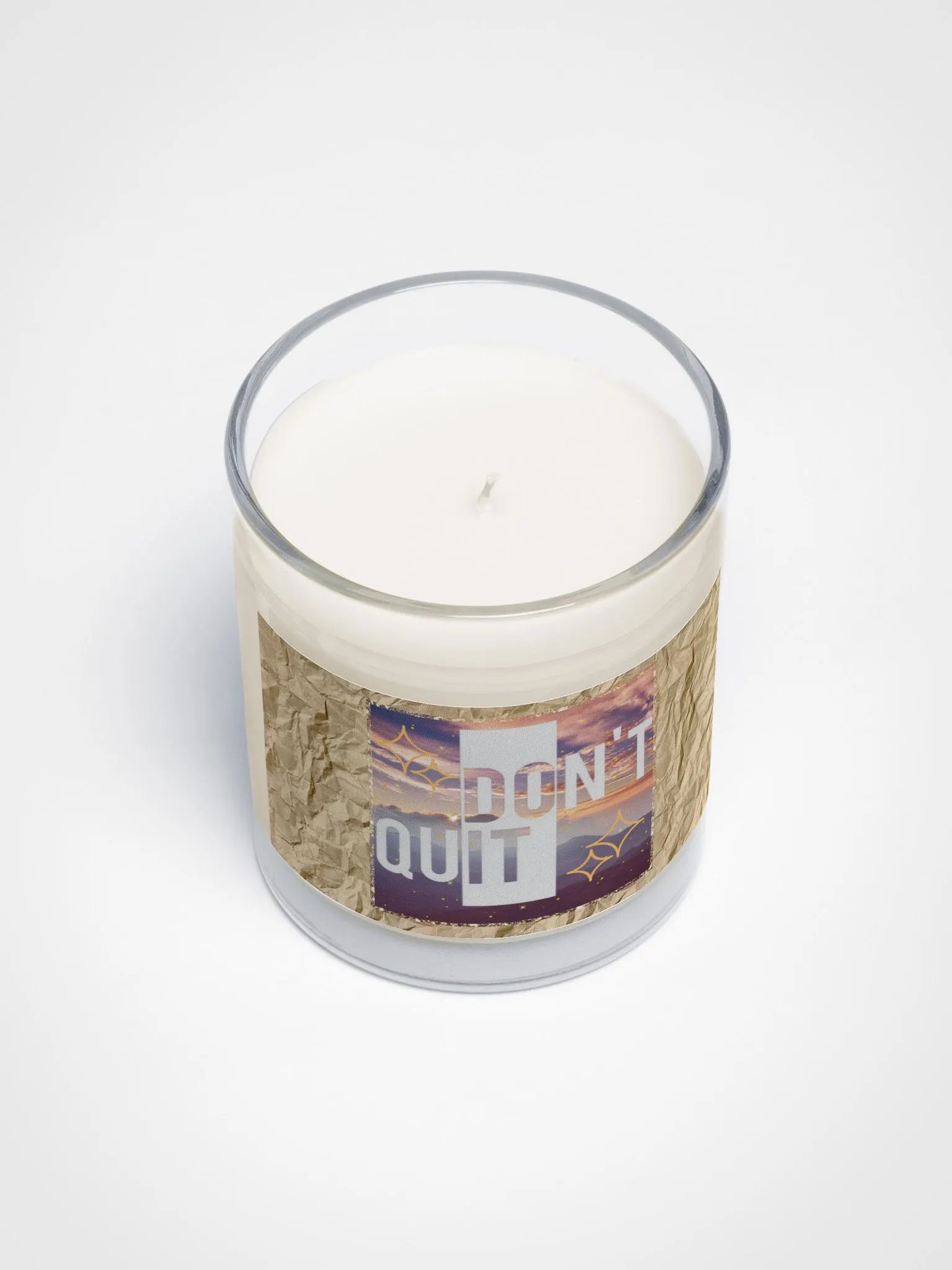 🕯️ "Do It, Don't Quit" Candle – Positive Vibes with NCD ✨ product image (3)