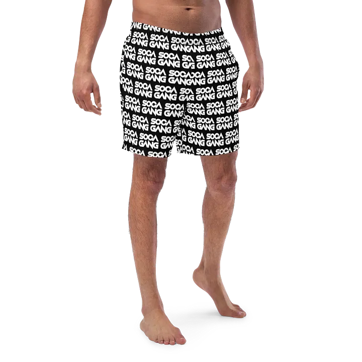 Jouvert Pattern Swim Trunks product image (1)