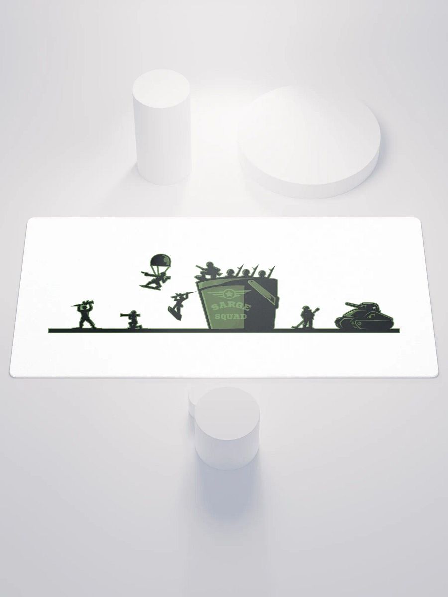 Large Gaming Mouse Pad (White) product image (1)