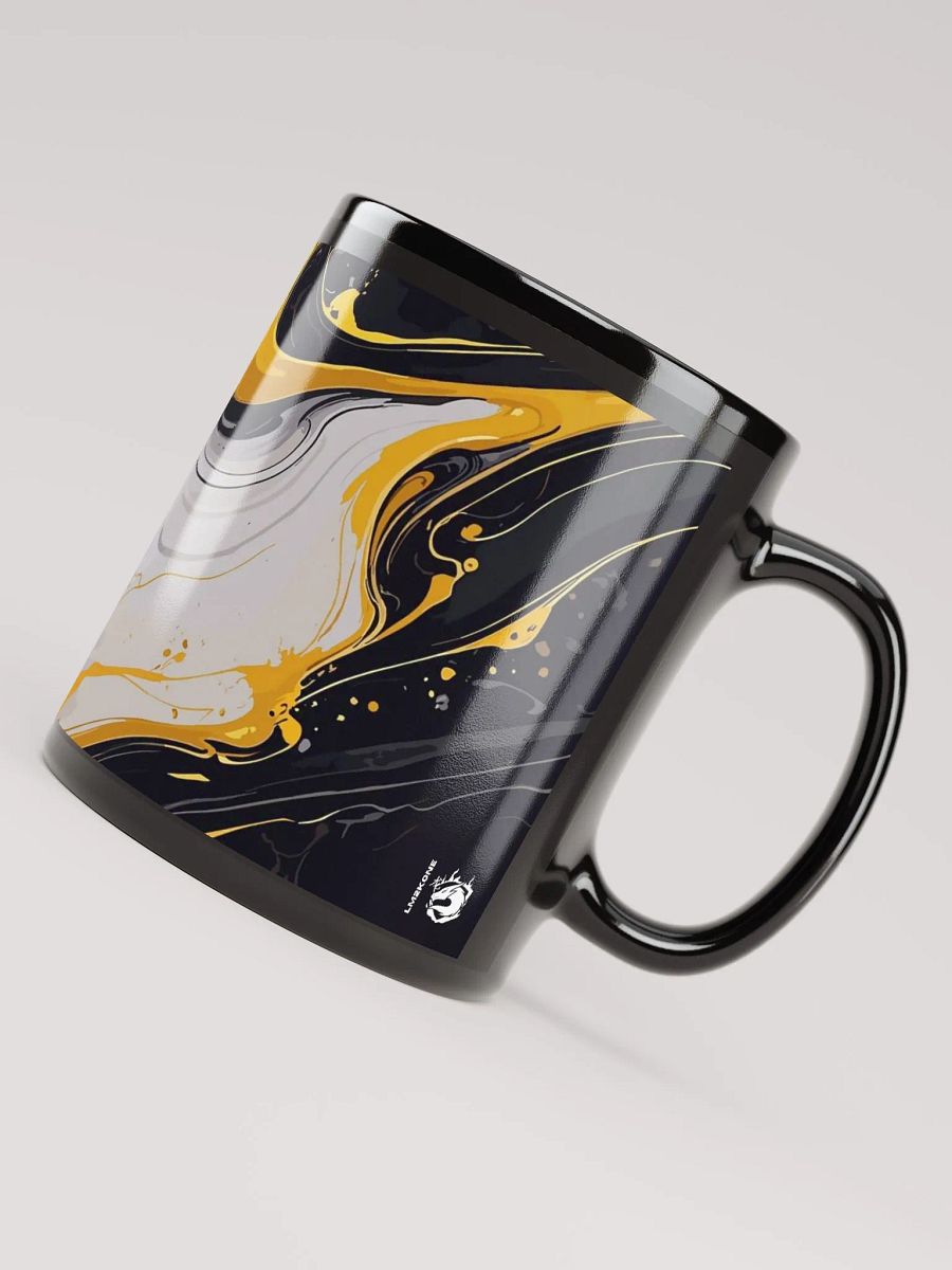 Swirling Monochrome Marble Mug product image (5)