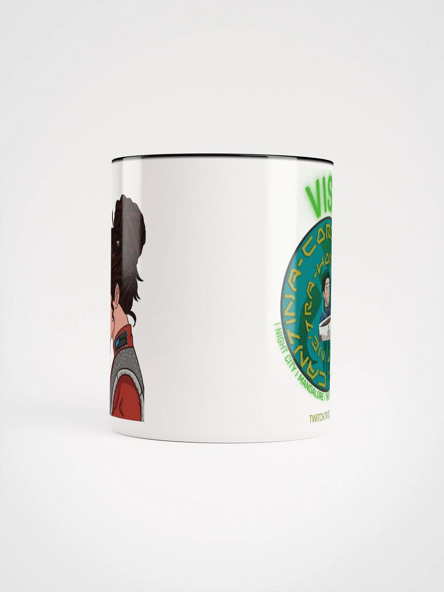 Visit Corey's Coffee Cantina - white mug with coloured interior product image (5)