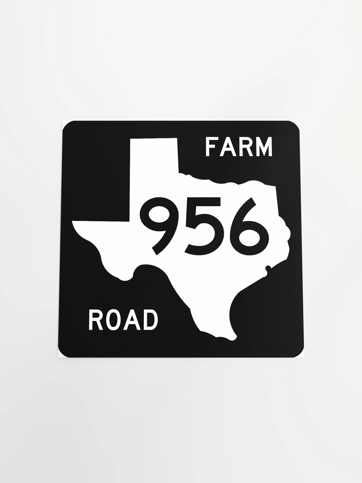 Texas Farm Road Sign FM 956 Poster product image (11)