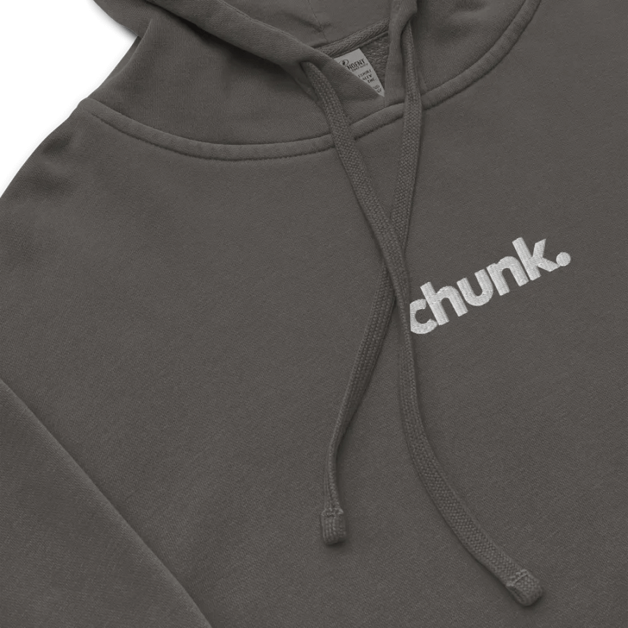 EMBROIDERED CHUNK HOODIE - ULTRA HIGH QUALITY product image (11)
