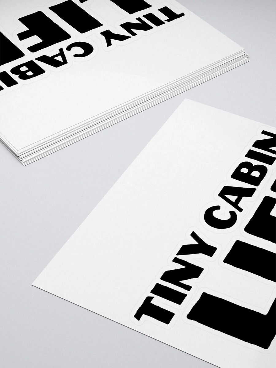 Tiny Cabin Life Sticker product image (4)