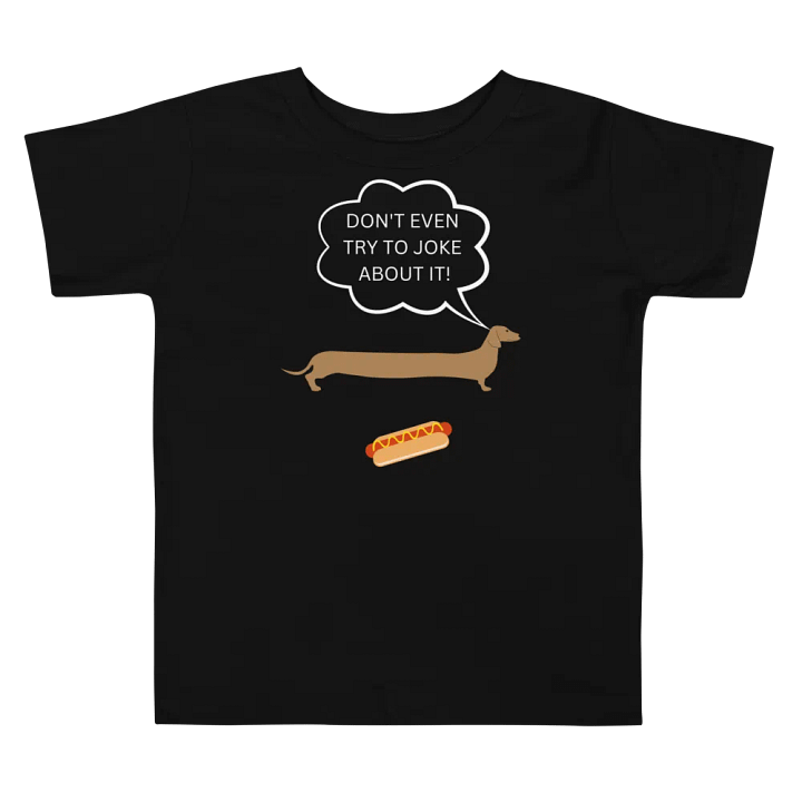 Dachshund dog T-shirt / dog t-shirt / toddler t-shirt / funny t-shirt / pet t-shirt / animals t-shirt / hot dog t-shirt / hotdog t-shirt product image (2)