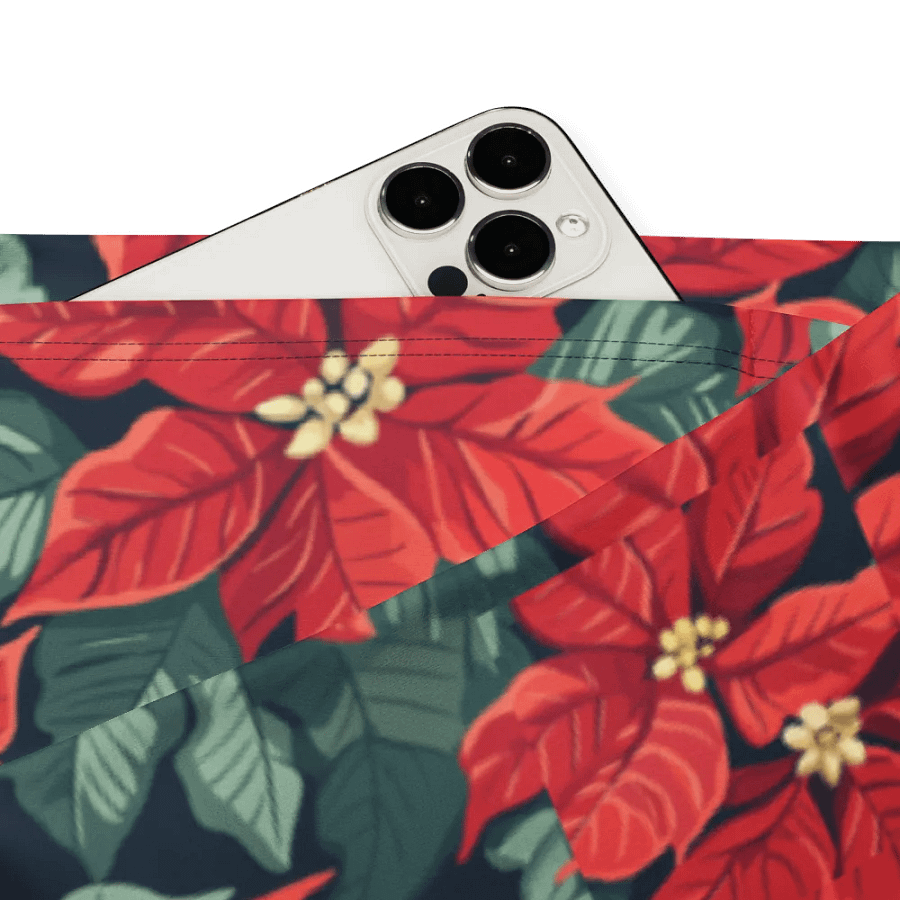 Straight To The Poinsettia Flare Leggings product image (9)