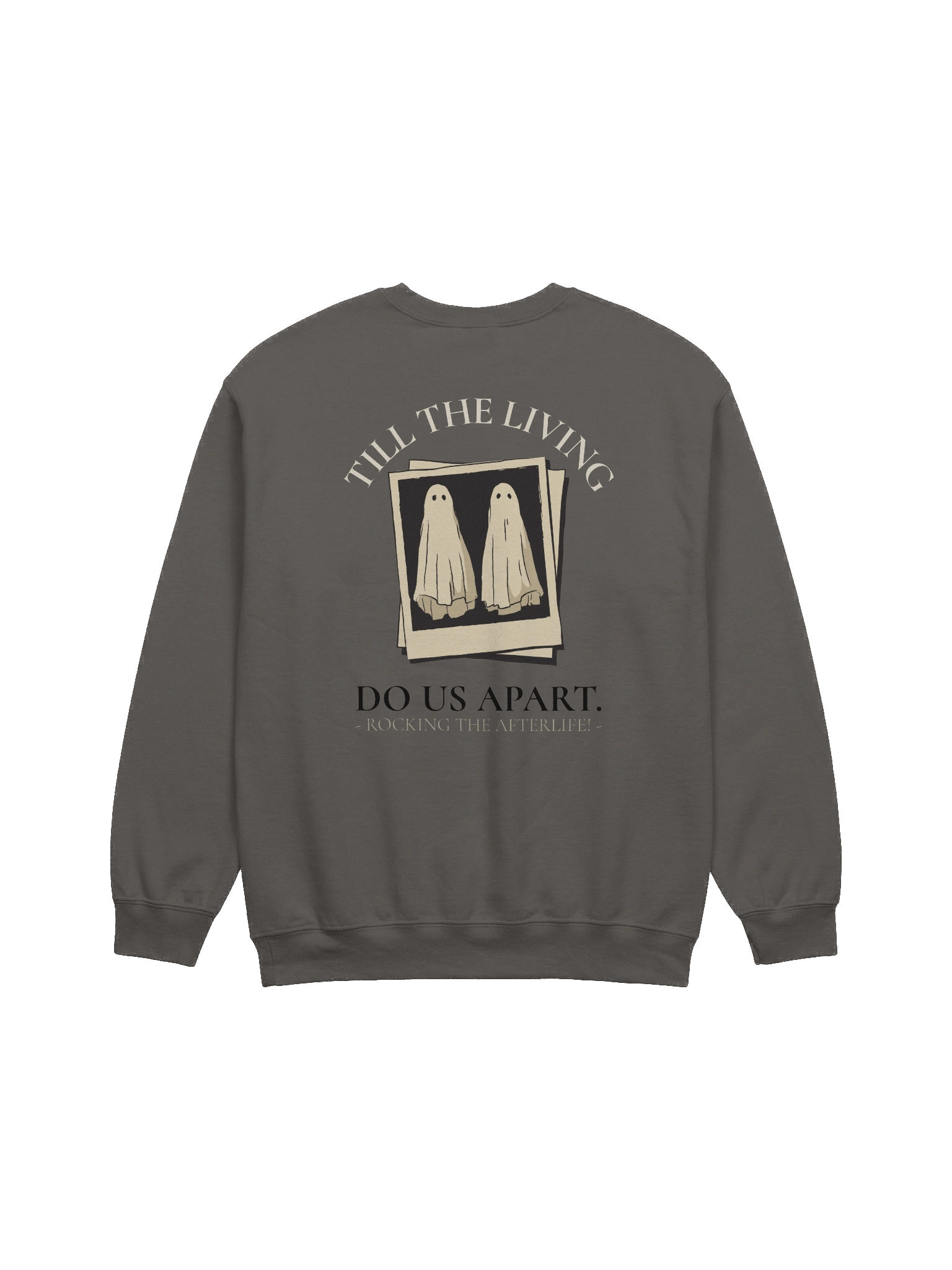 [UM Designs] Til Living Do We Part - Unisex Graphic Sweatshirt product image (2)