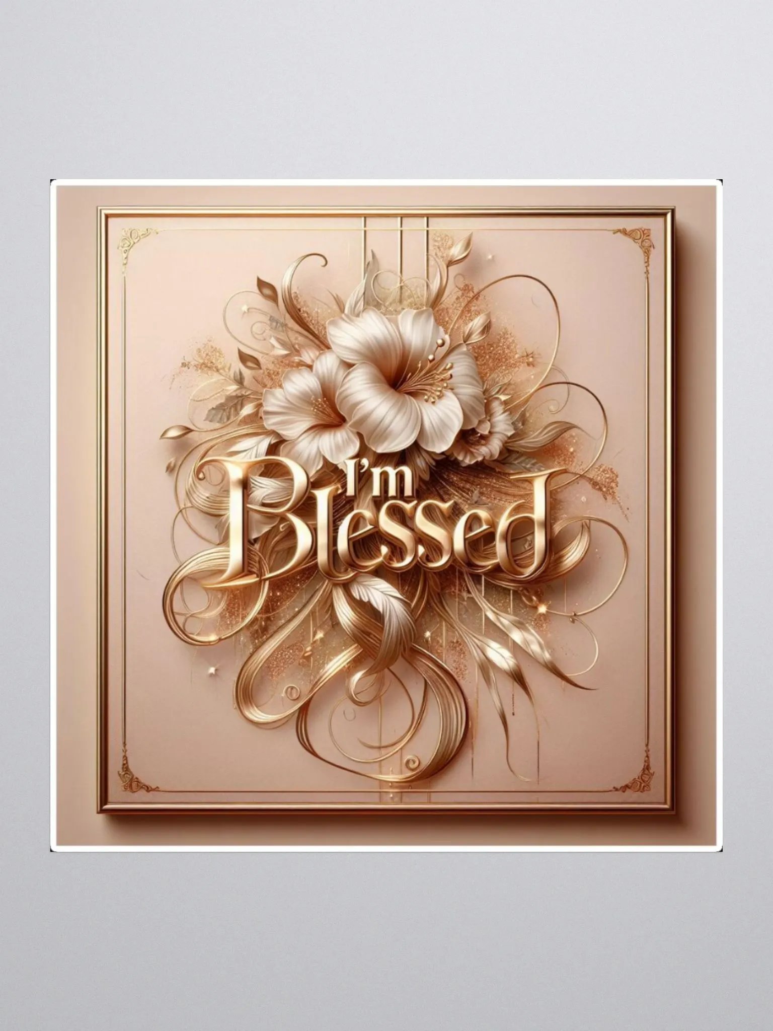 Positive Affirmation Stickers - I'm Blessed product image (2)
