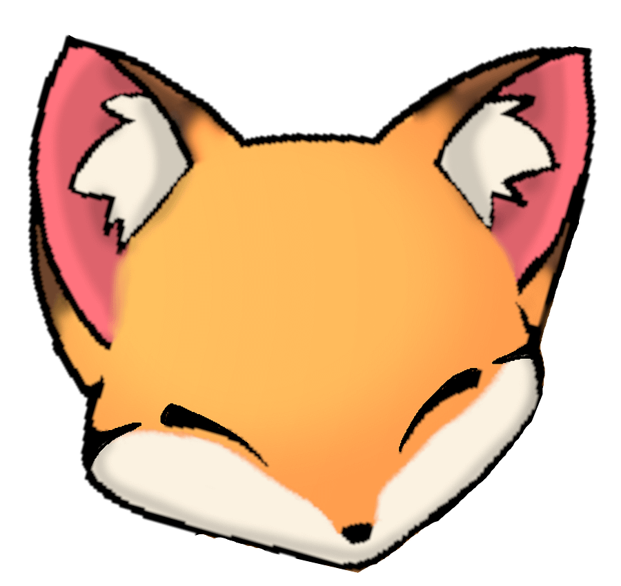 Fox Head Sticker product image (1)